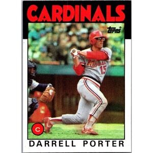 1986 Topps #757 Darrell Porter